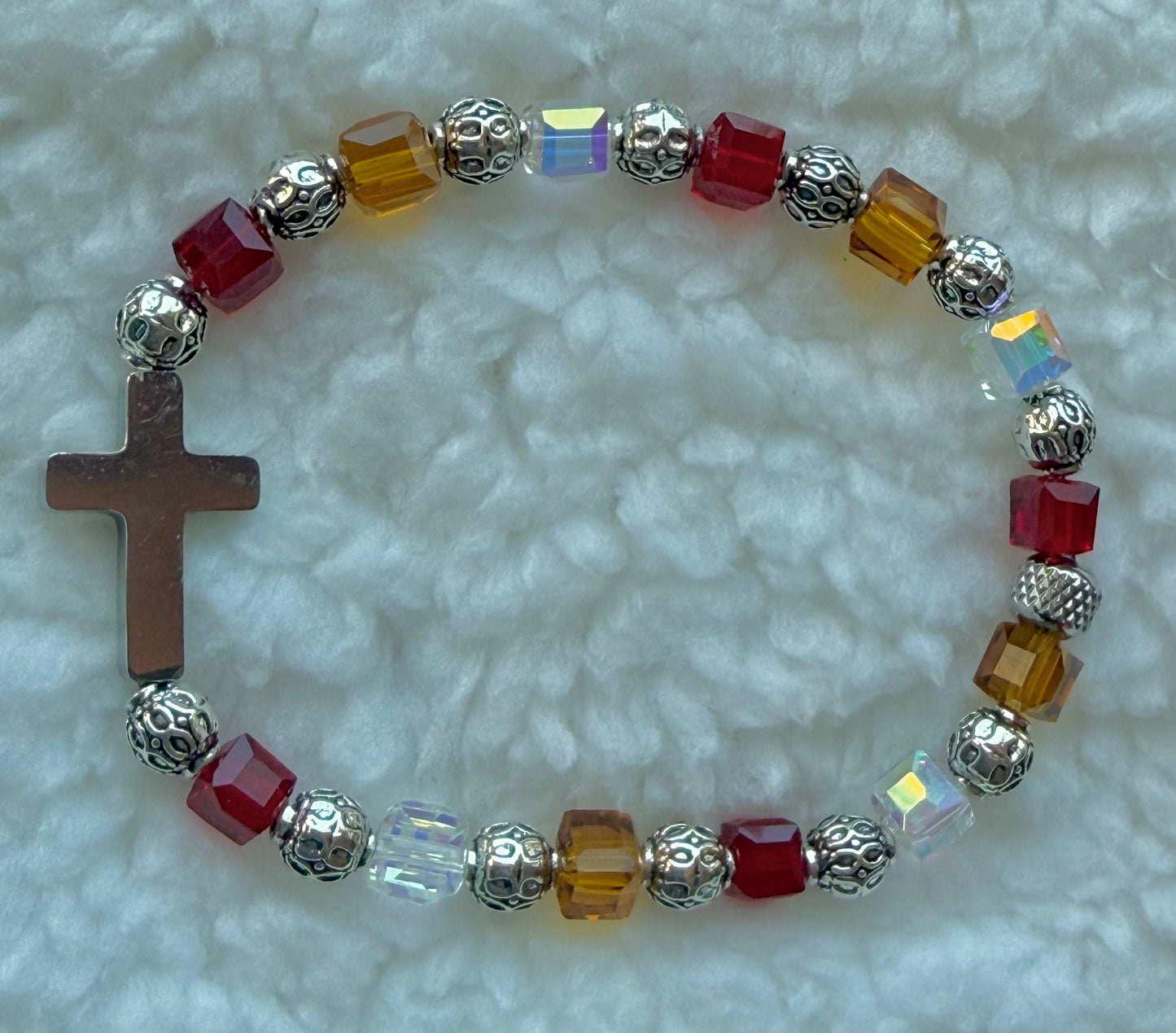 Heavenely Grace Collection -Grace- Bracelet with Jan & Nov Crystals
