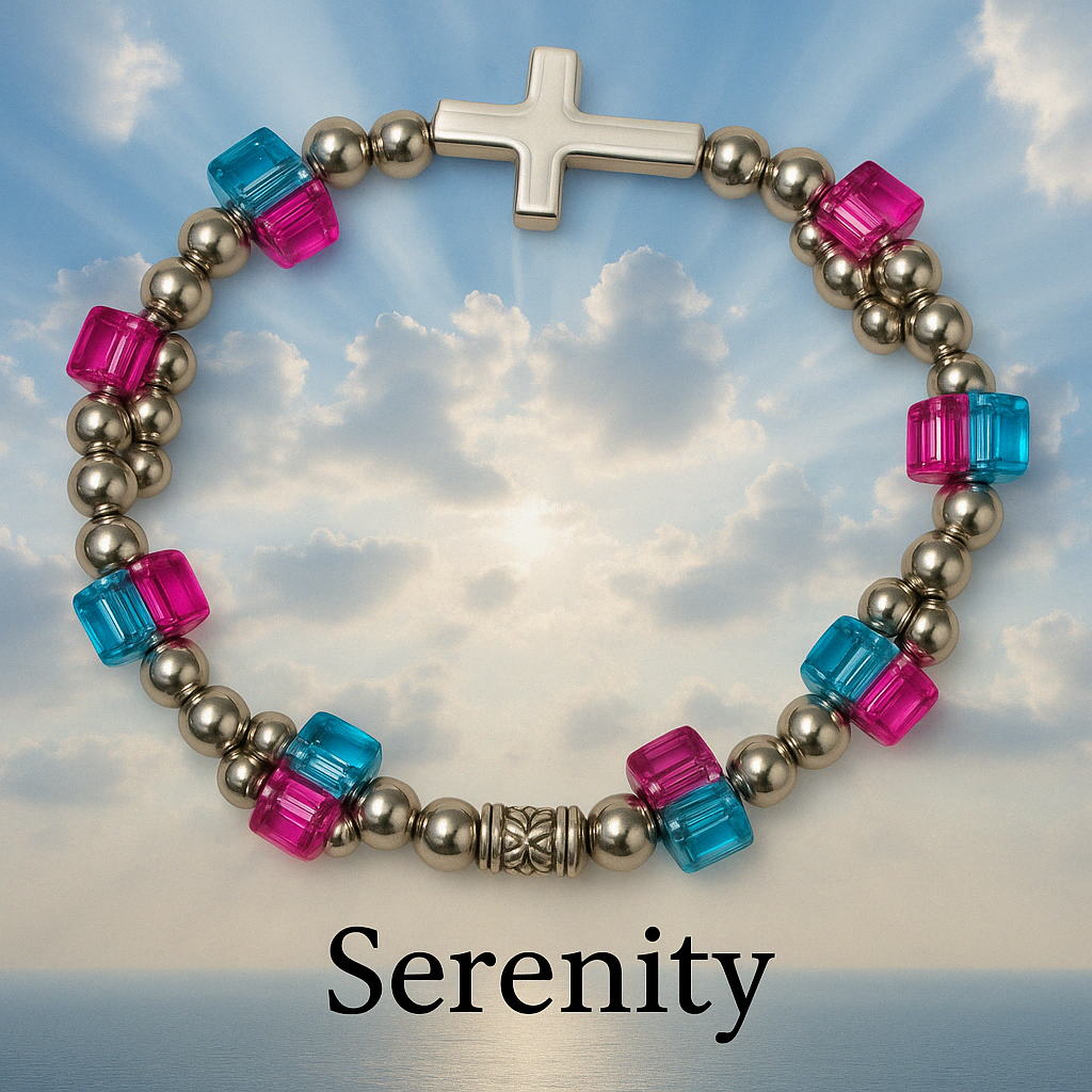 Heavenly Grace -Serenity_ double strand Bracelet