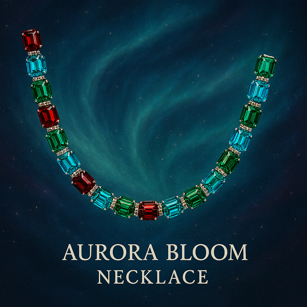 Memory -Custom made -Aurora Bloom Necklace