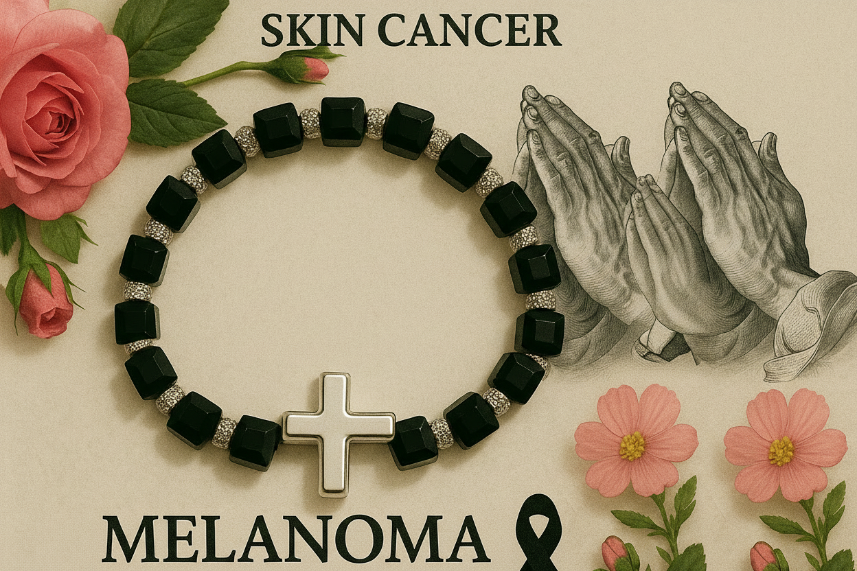 Courage Collection-Cancer Awareness Bracelet - For melanoma,