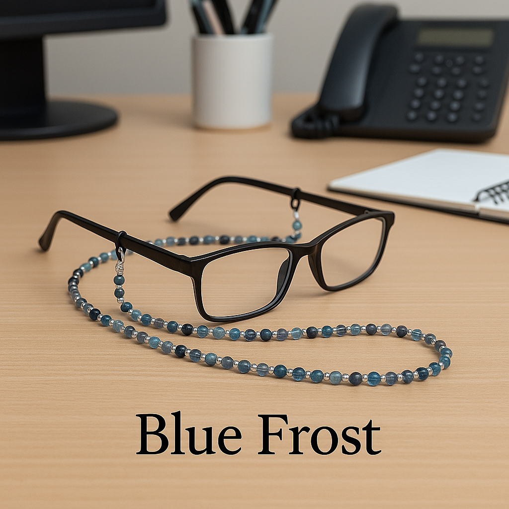 Eyeglass Catcher Collection Men's corner -Blue frost