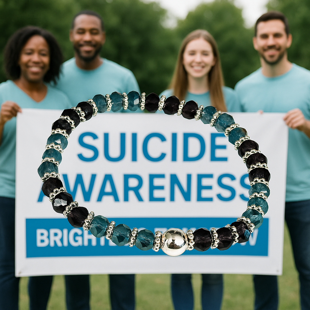 Suicide Awareness Bracelet- Brighter Tomorrow