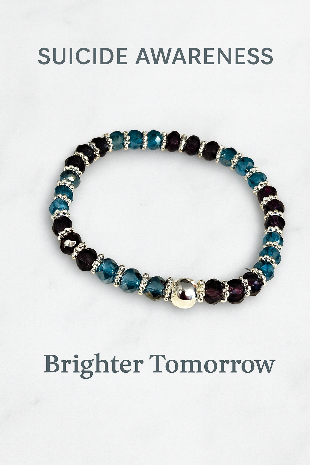 Suicide Awareness Bracelet- Brighter Tomorrow
