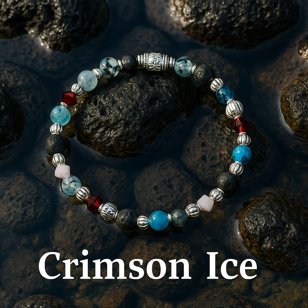Lava Lux Collection -Crimson Ice