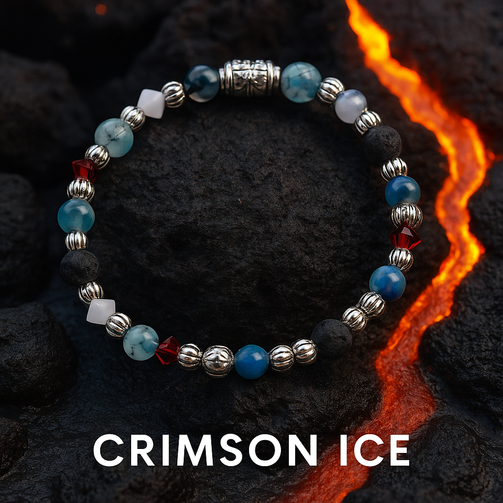 Lava Lux Collection -Crimson Ice