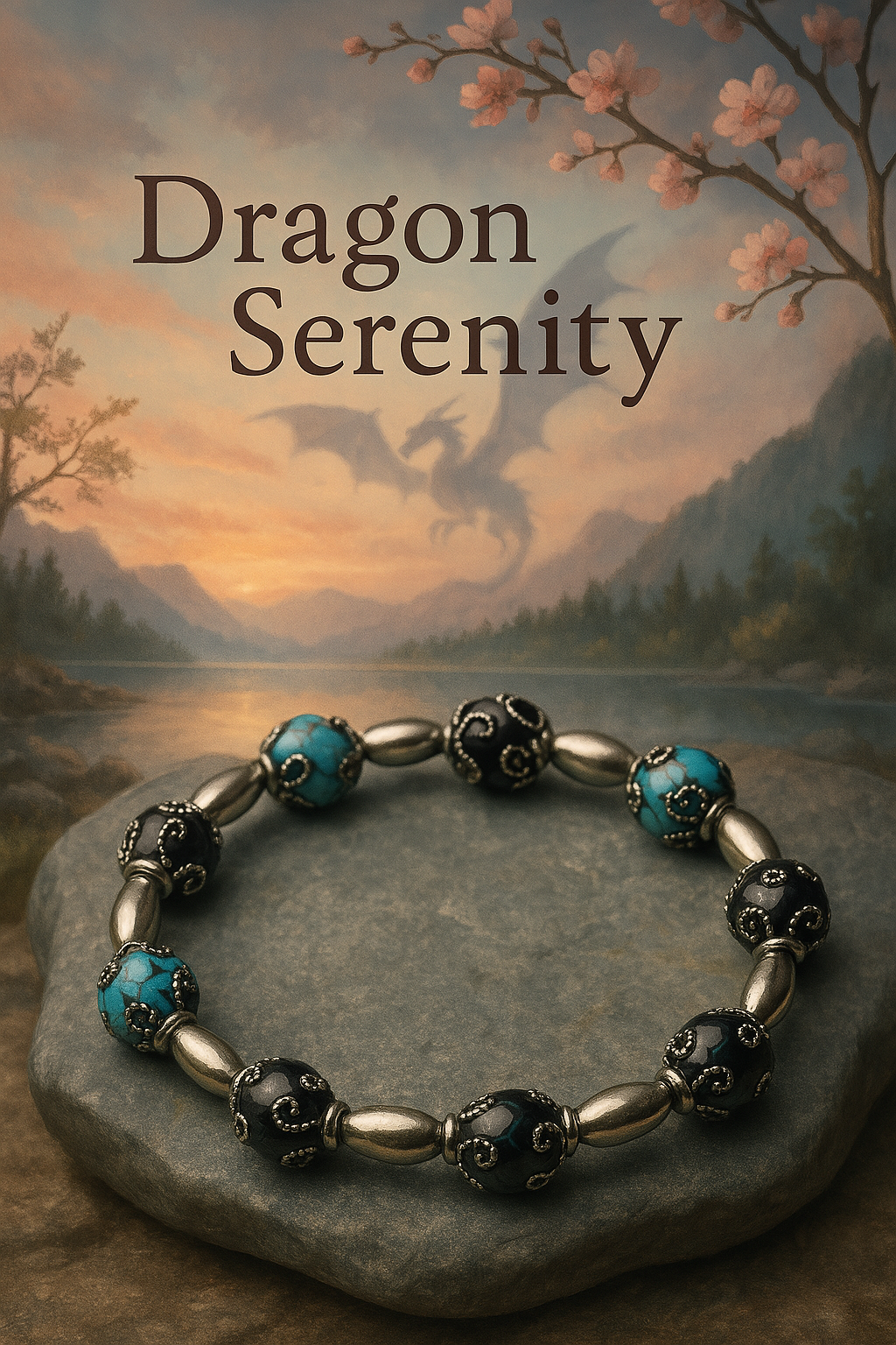 Round About collection Bracelet - Dragon"s Serenity