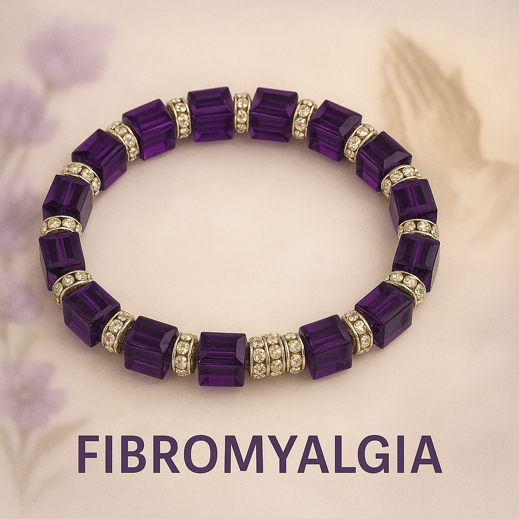 Courage Collection-Fibromyalgia Awareness Bracelet
