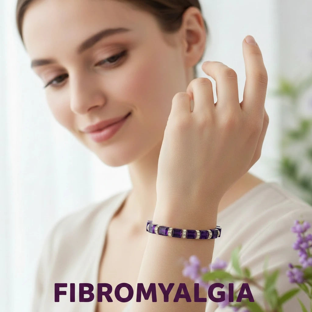 Courage Collection-Fibromyalgia Awareness Bracelet