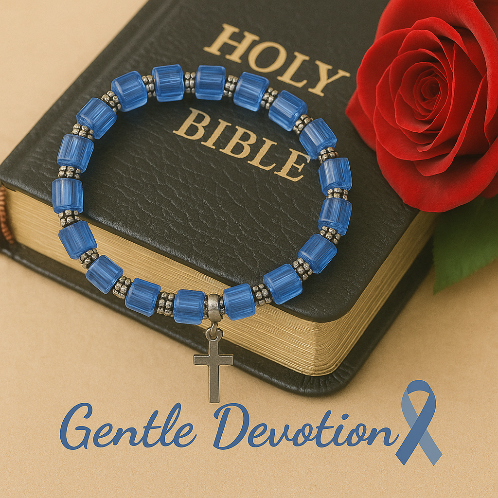 Courage Collection-Custom Cancer Awareness Esophageal cancer-Gentle Devotion Bracelet