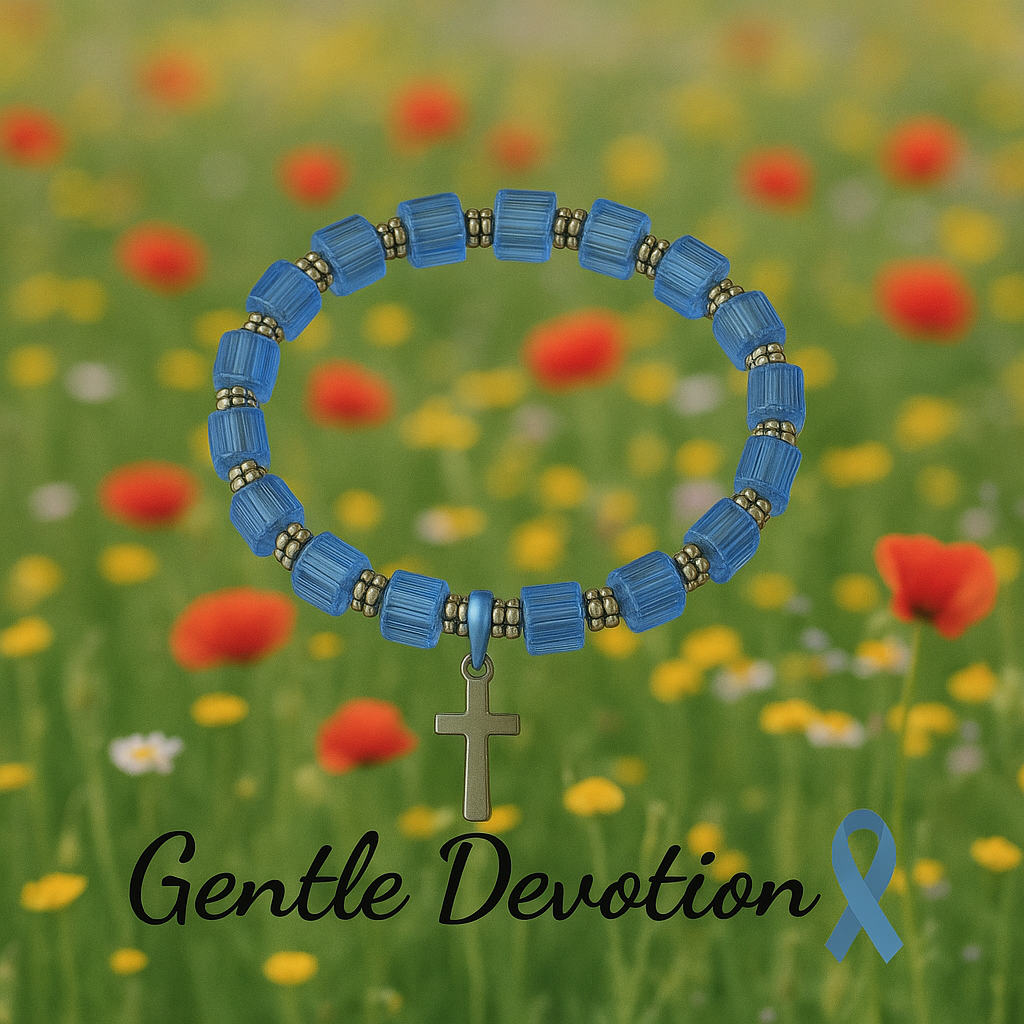 Courage Collection-Custom Cancer Awareness Esophageal cancer-Gentle Devotion Bracelet