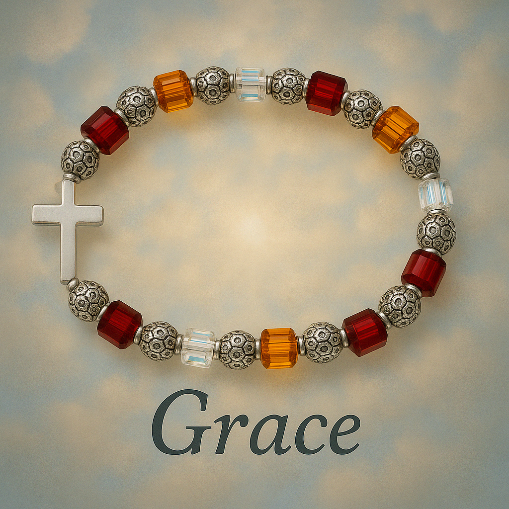 Heavenely Grace Collection -Grace- Bracelet with Jan & Nov Crystals