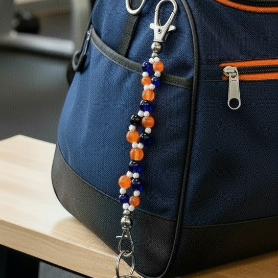 Sport color keychains-Chicago Bear