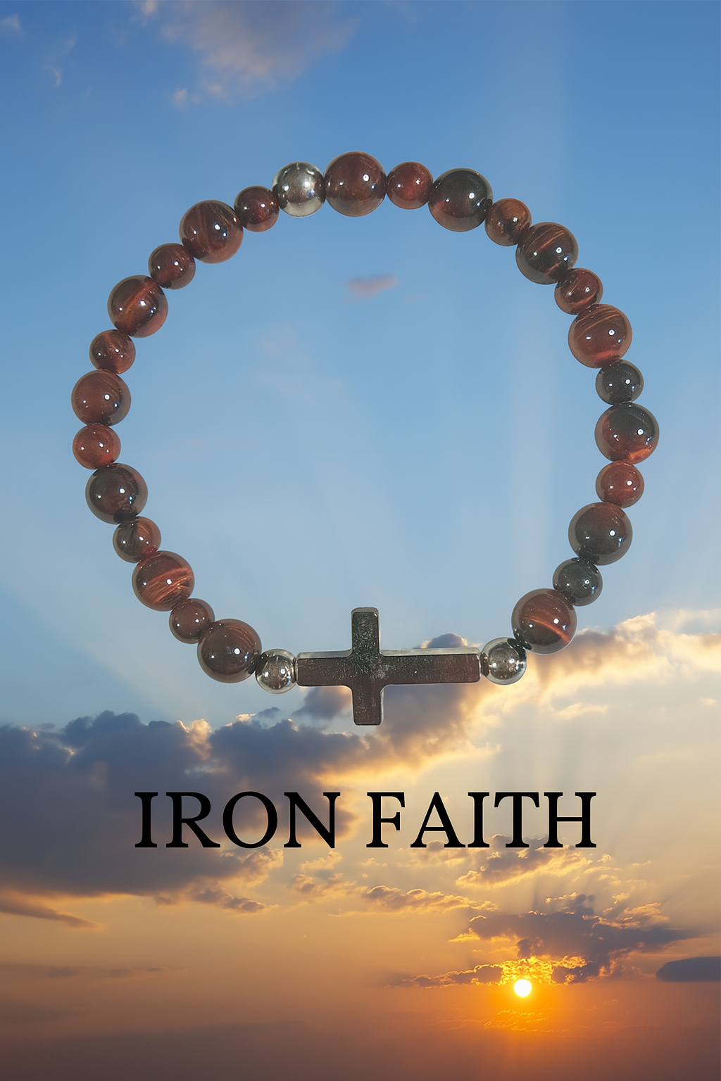 Men's corner -Iron Faith- Bracelet