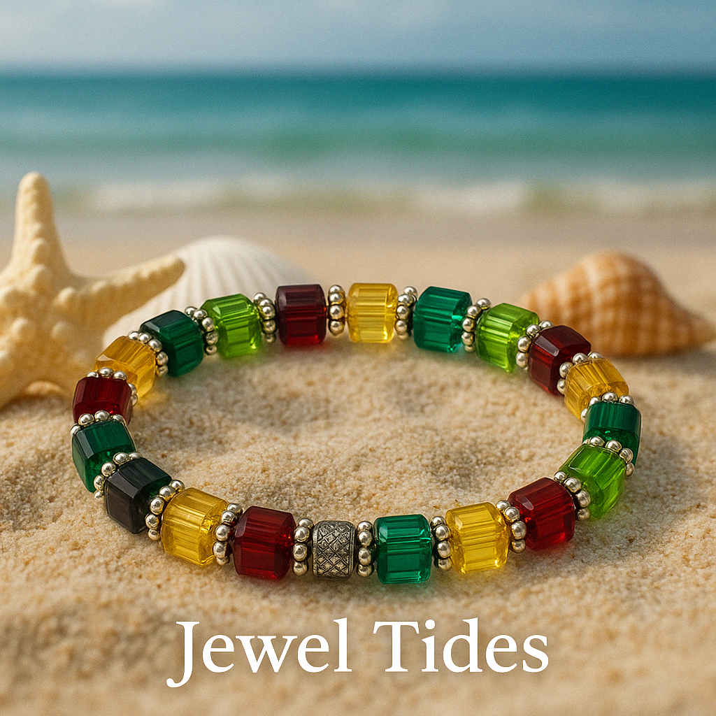 Memory-Custom made birthstone bracelet "Jewel Tides"