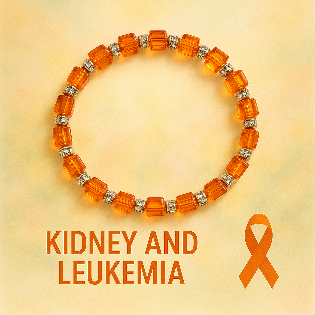 Courage Collection-Kidney & Leukemia Awareness Bracelet