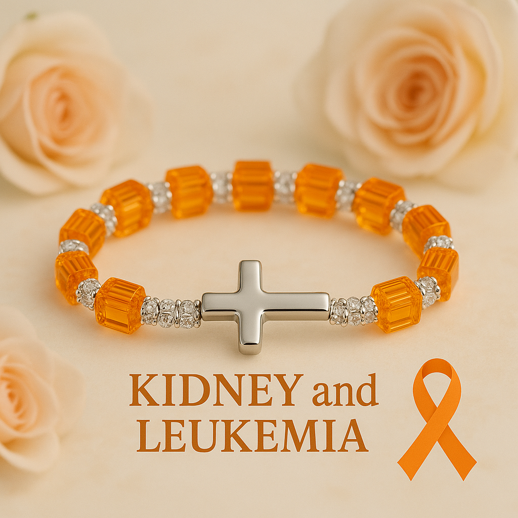 Courage Collection-Kidney & Leukemia Awareness Bracelet
