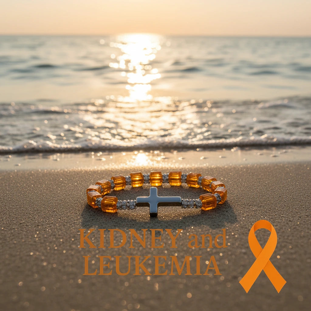 Courage Collection-Kidney & Leukemia Awareness Bracelet
