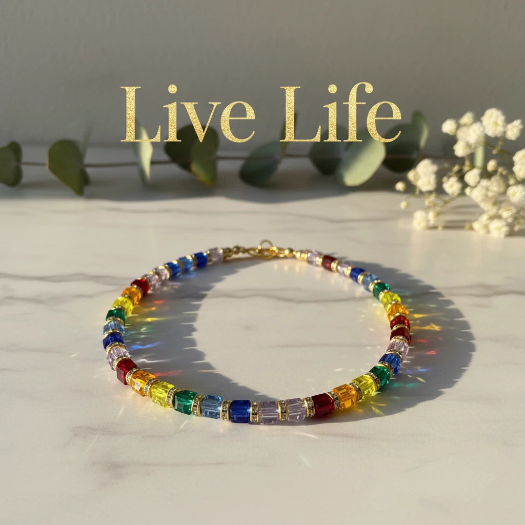 Collection-Unified Spectrum - Live Life - Necklace