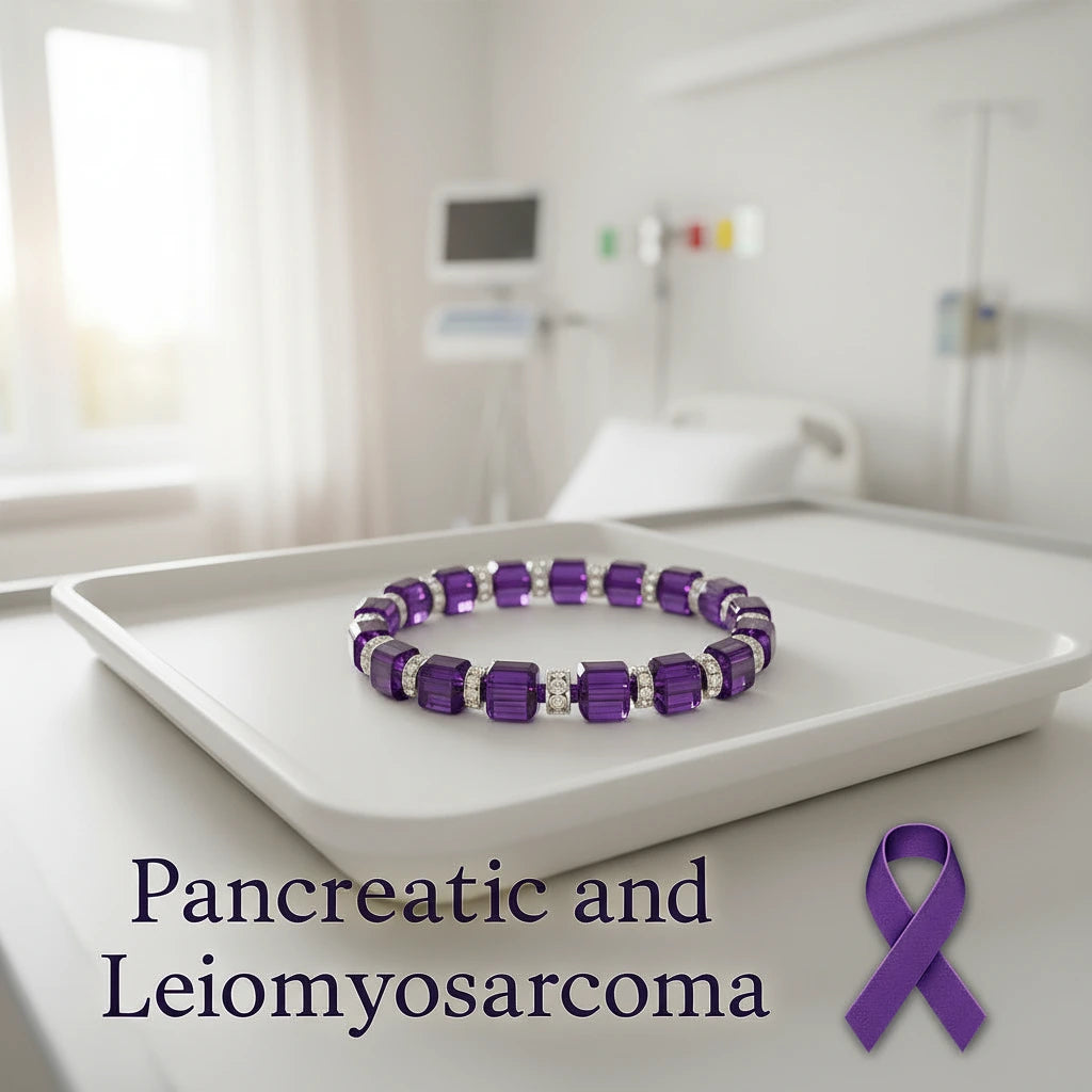 Courage Collection-Pancreatic & Leiomyosarcoma Awareness Bracelet