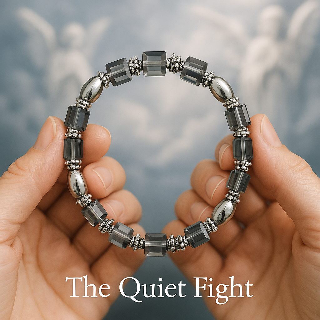 Courage Collection-Awareness Bracelet -Brain Cancer -Quiet Fight