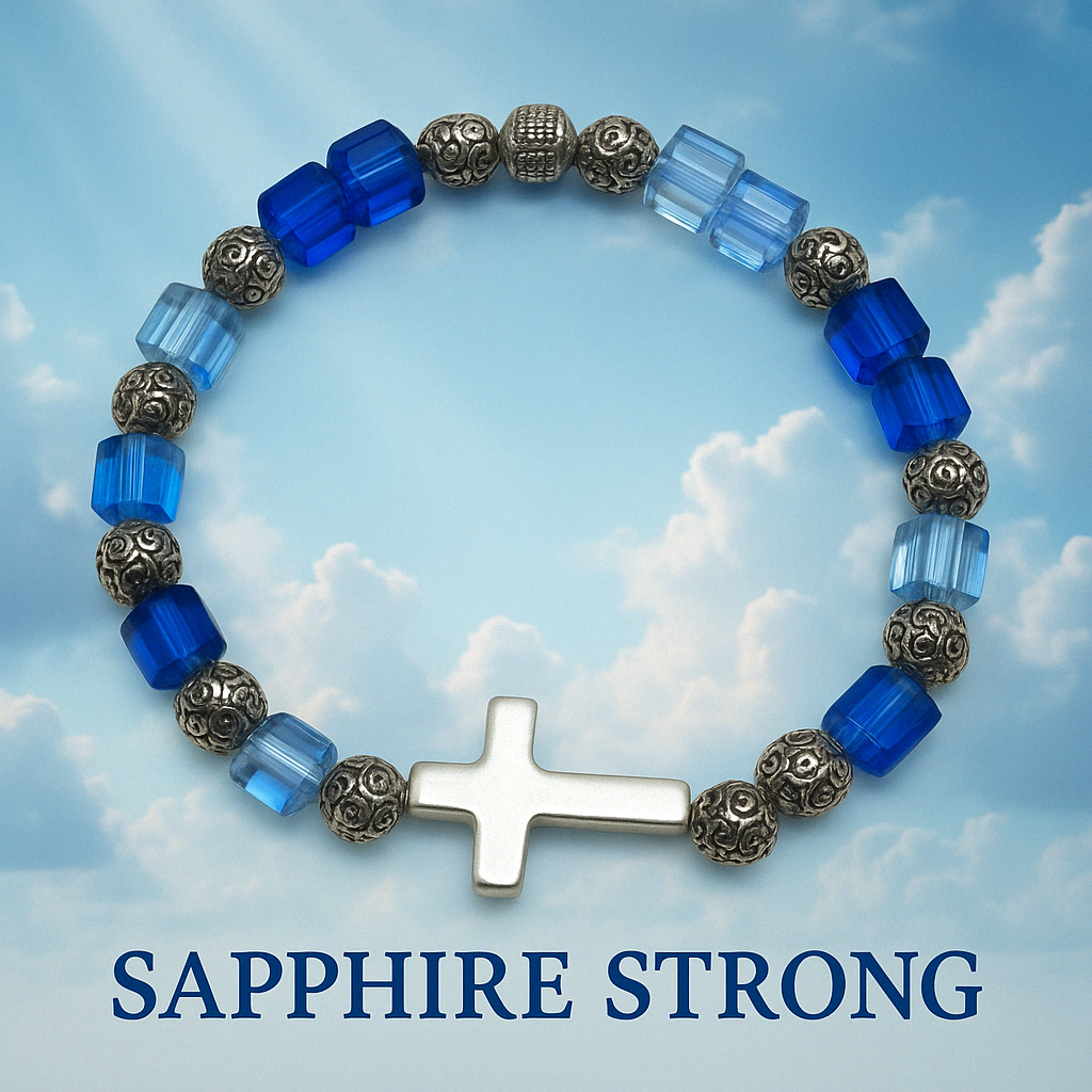 Heavenly Grace-Sapphire Strong- Bracelet
