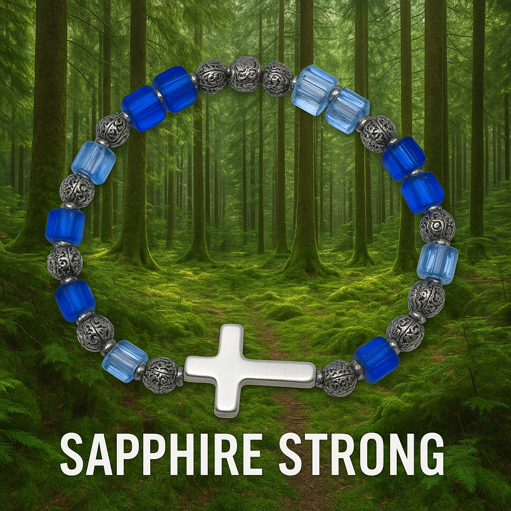 Heavenly Grace-Sapphire Strong- Bracelet