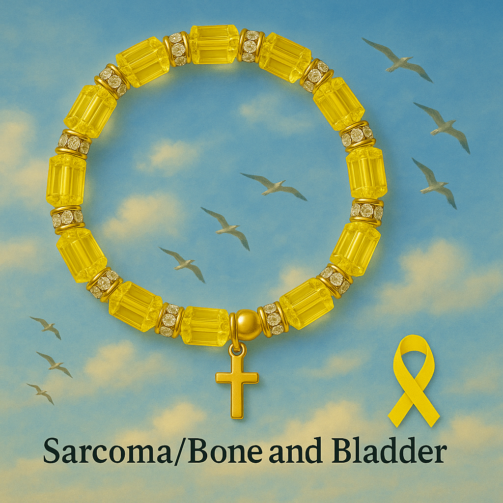 Courage Collection-Sarcoma, Bone and Bladder Cancer Awareness Bracelet