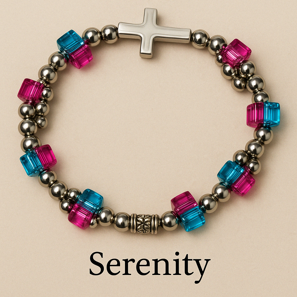 Heavenly Grace -Serenity_ double strand Bracelet
