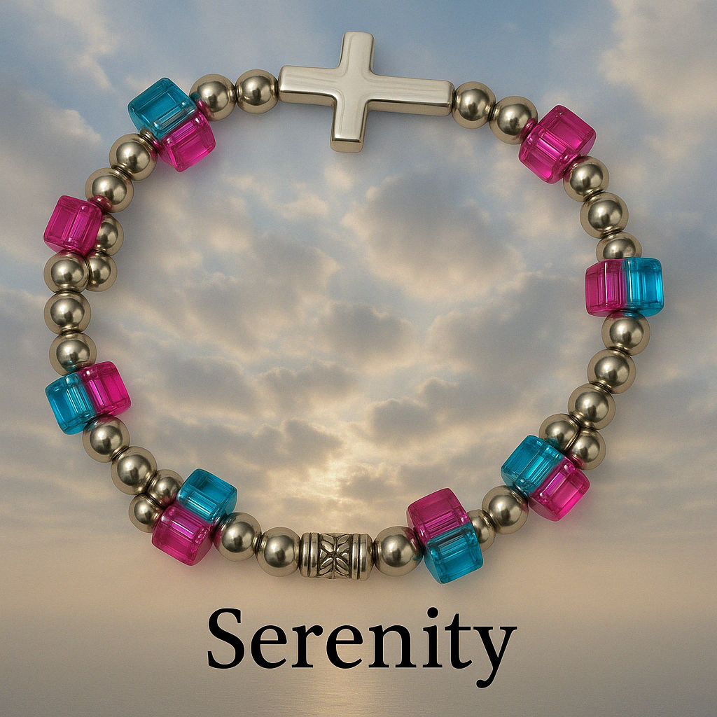 Heavenly Grace -Serenity_ double strand Bracelet