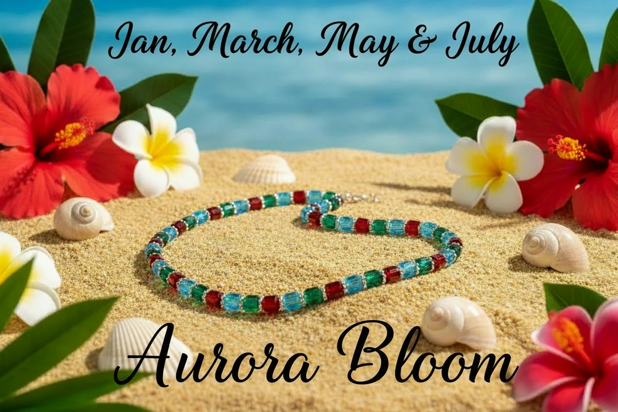 Memory -Custom made -Aurora Bloom Necklace