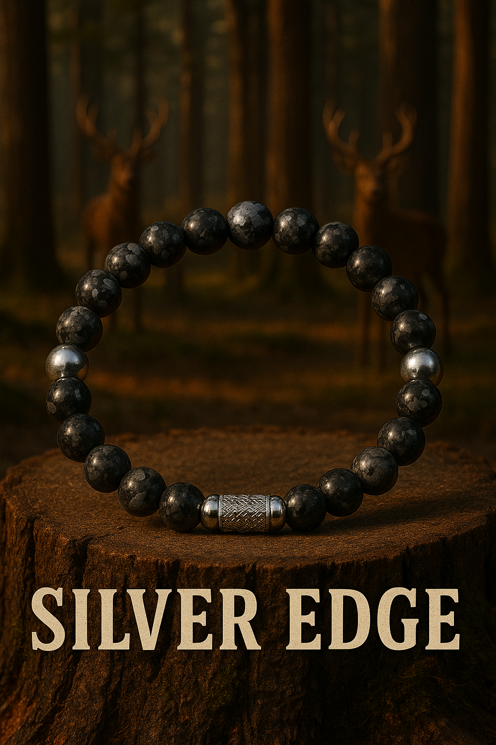 Men's Corner-Silver Edge -Bracelet
