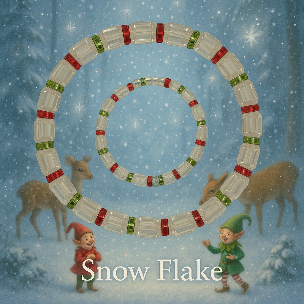 Very Merry Collection -Snow Flake Bracelet-