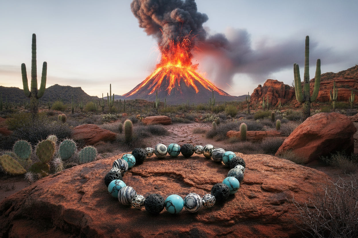 Lava Lux Collection-South Western Bracelet