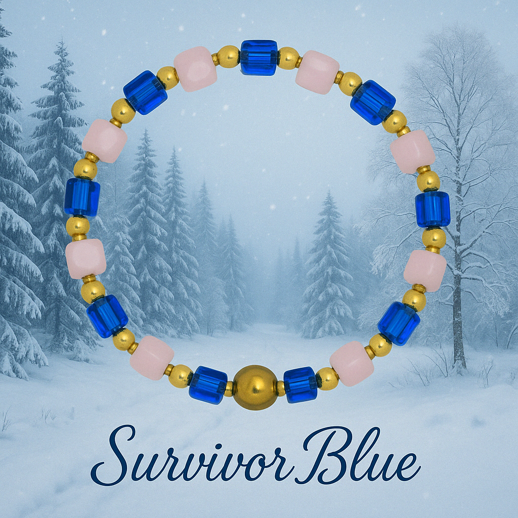 Survivor Bracelt -Survivor Blue-