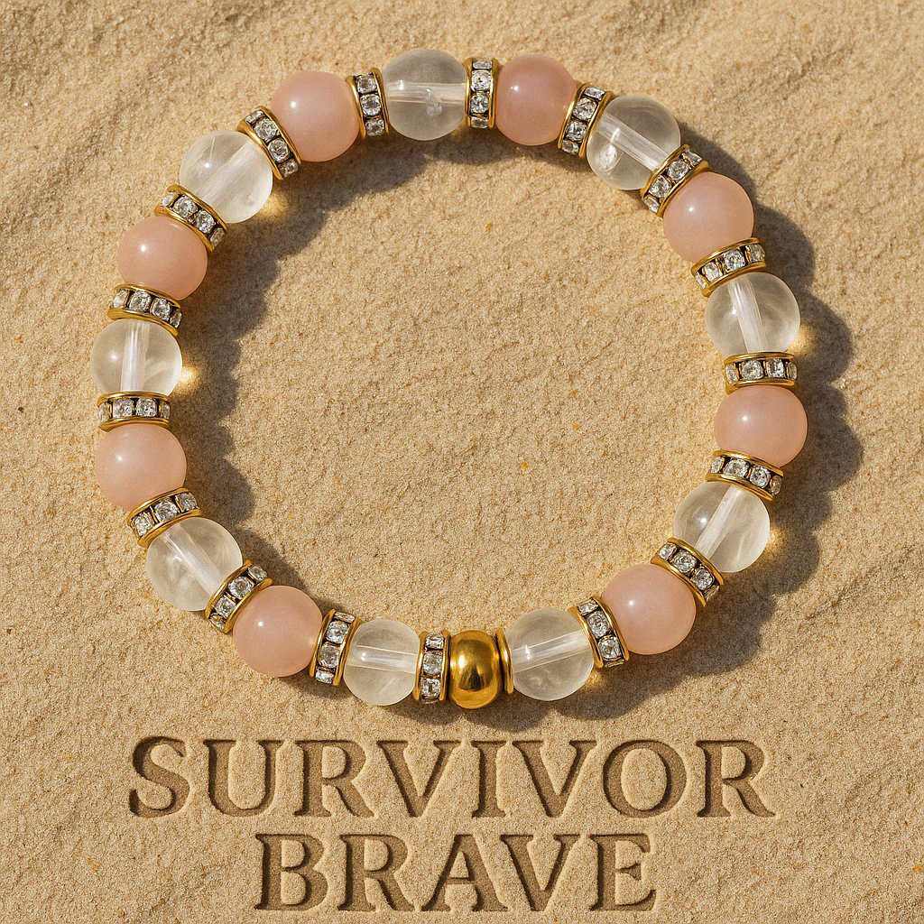Survivor Brave Bracelet (Gold or silver tone)