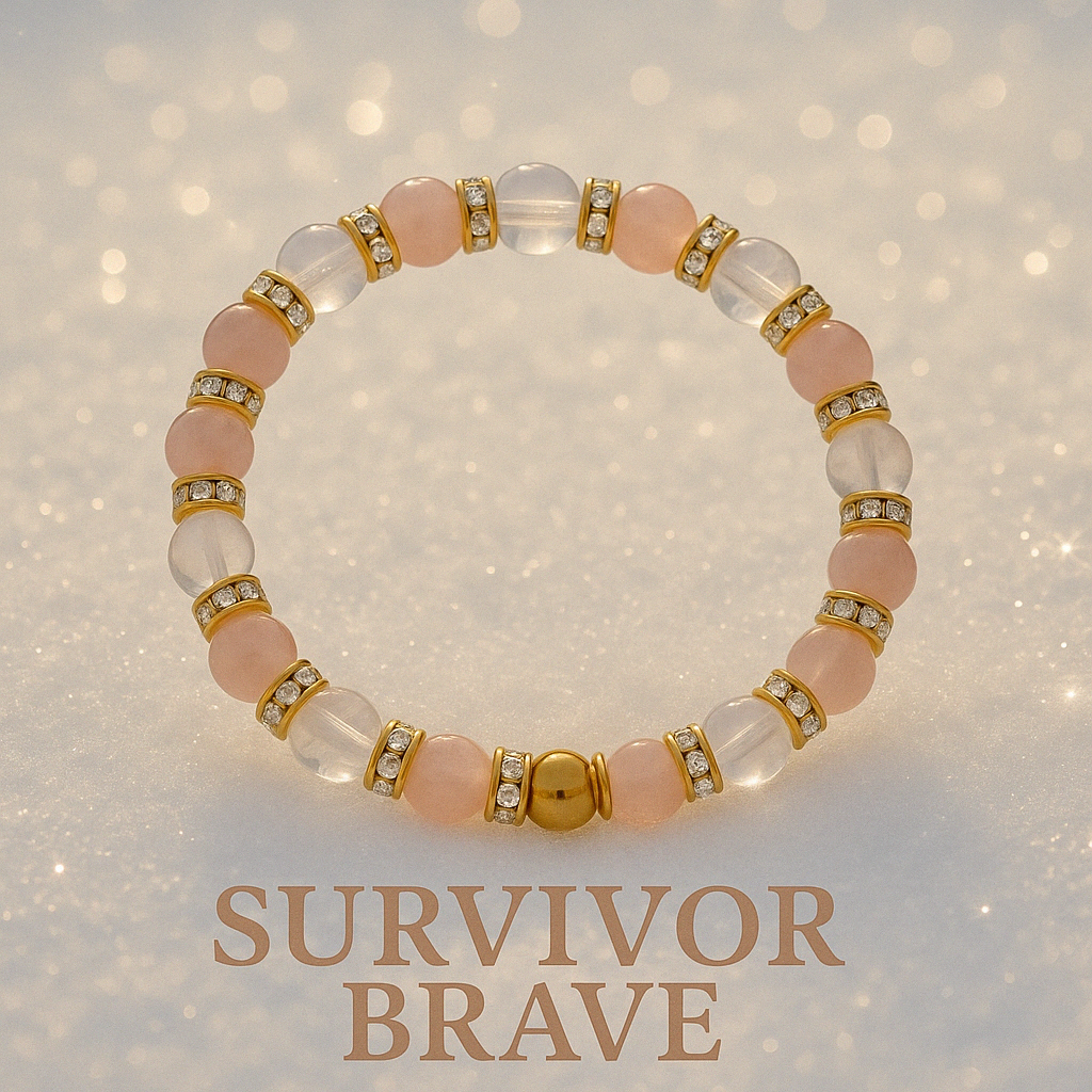 Survivor Brave Bracelet (Gold or silver tone)