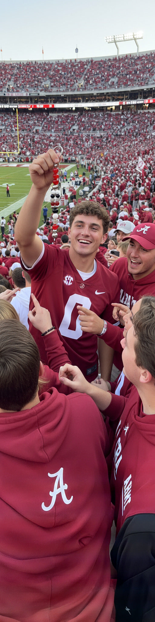 Sport color Keychains-Alabama