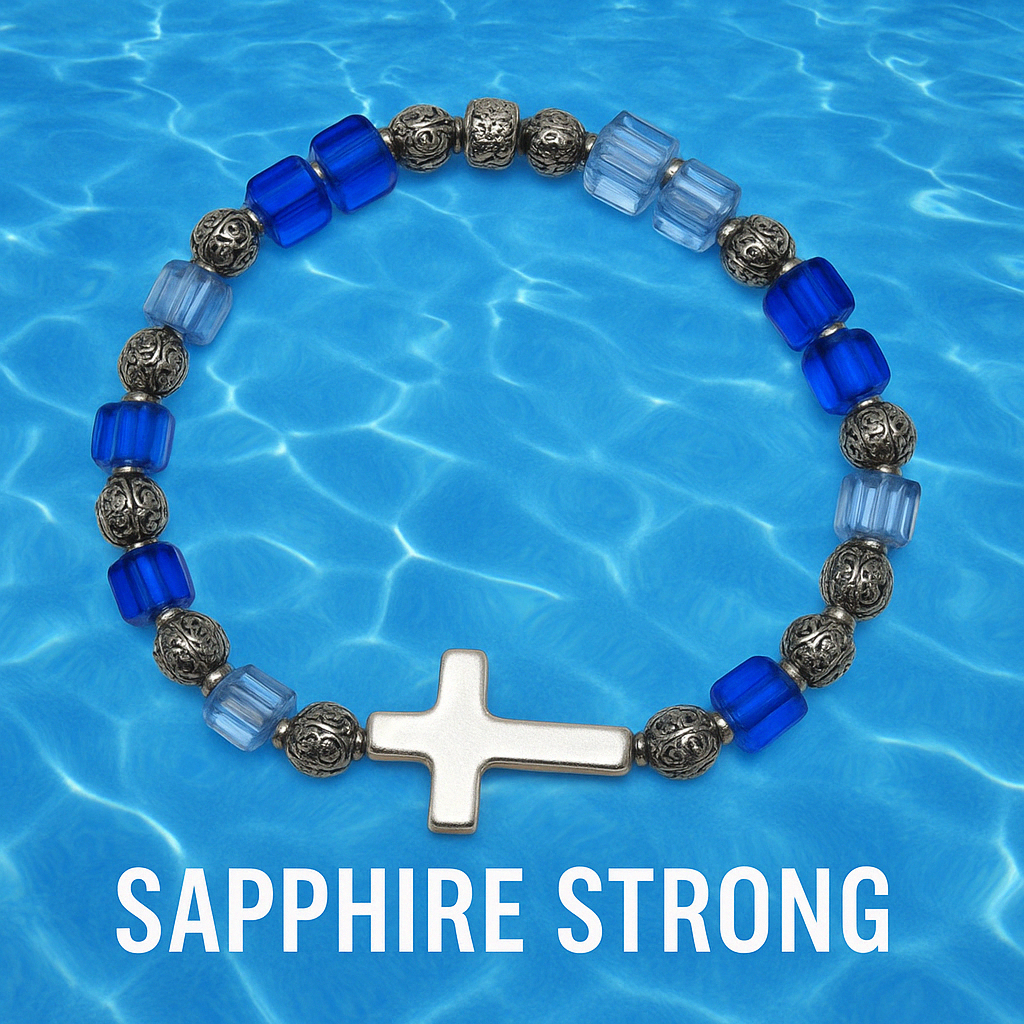 Heavenly Grace-Sapphire Strong- Bracelet