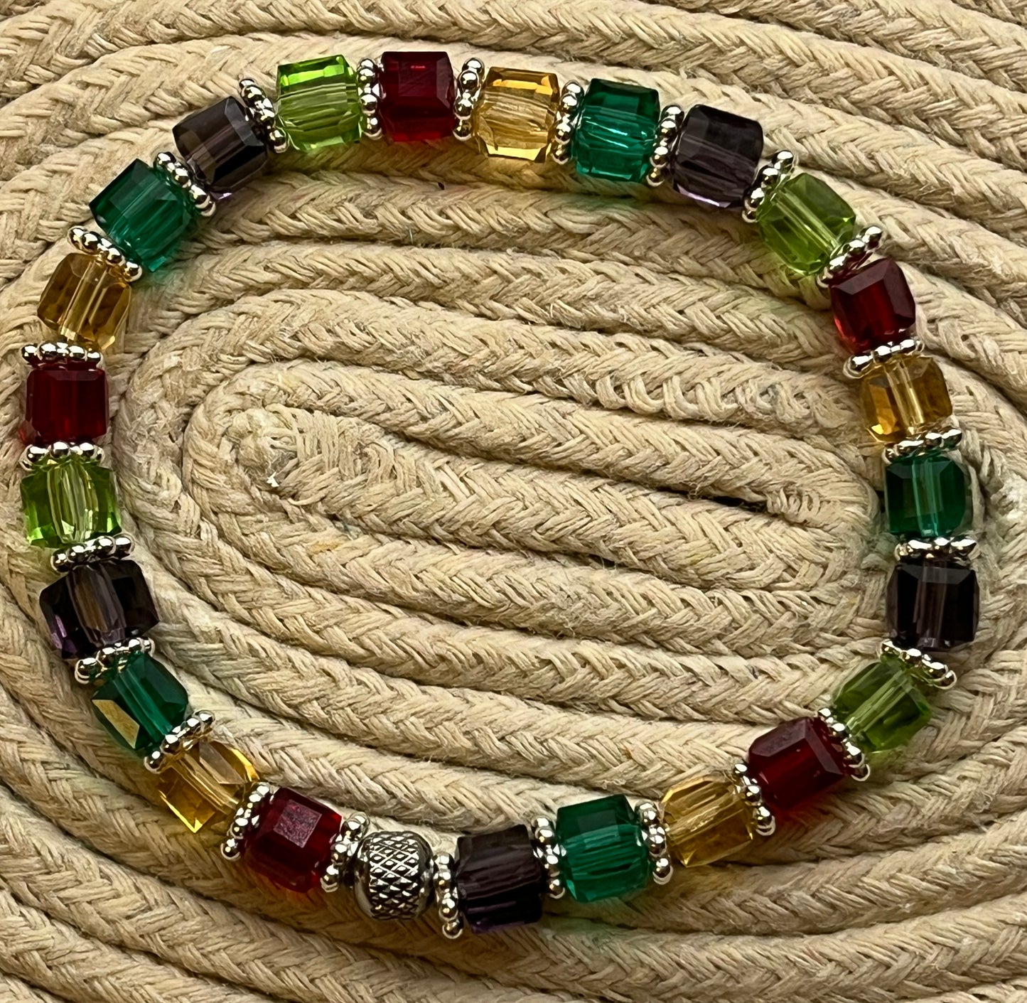 Memory-Custom made birthstone bracelet "Jewel Tides"