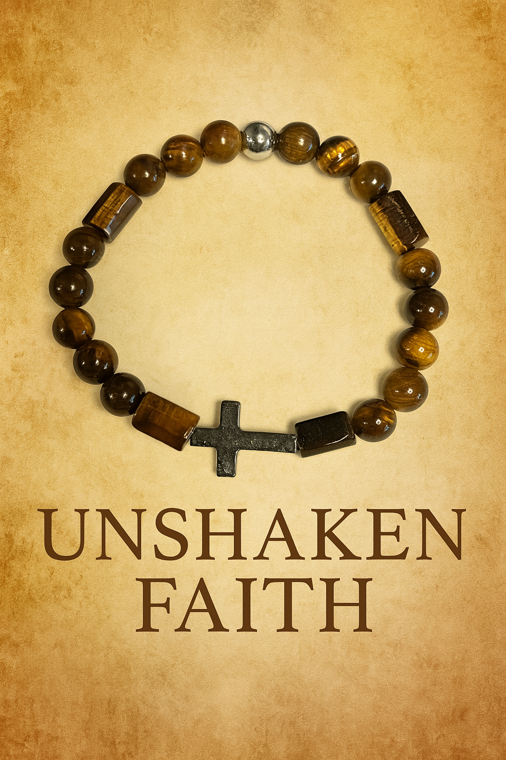 Men's Corner- Unshaken Faith-Bracelet