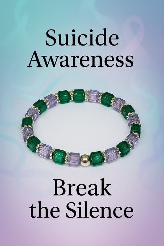 Suicide Awareness Bracelet-Break the Silence
