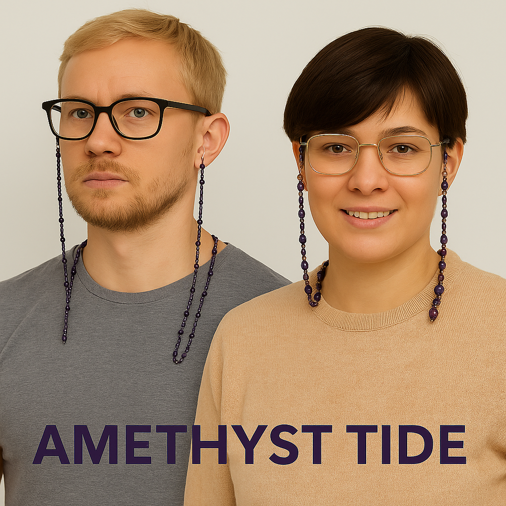 Eyeglass Catcher Collection-Amethyst Tide
