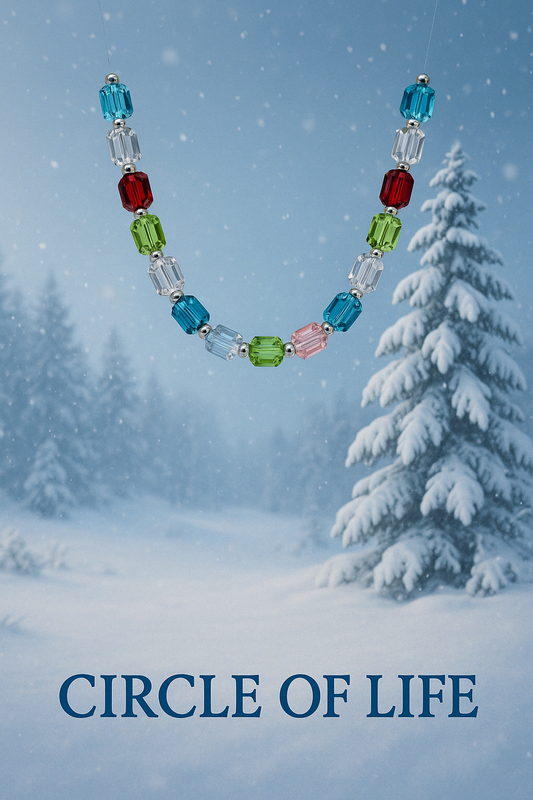 Memory-Custom made ,Necklace  "Circle of Life "