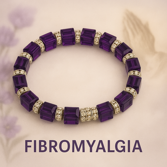 Courage Collection-Fibromyalgia Awareness Bracelet