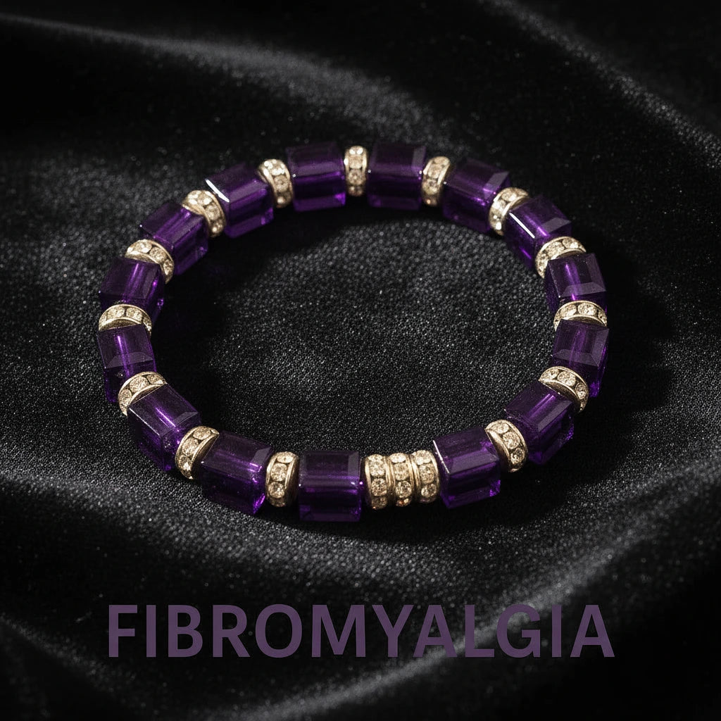 Courage Collection-Fibromyalgia Awareness Bracelet