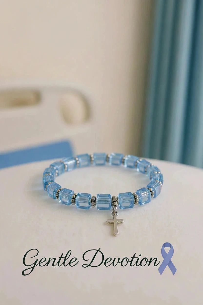 Courage Collection-Custom Cancer Awareness Esophageal cancer-Gentle Devotion Bracelet
