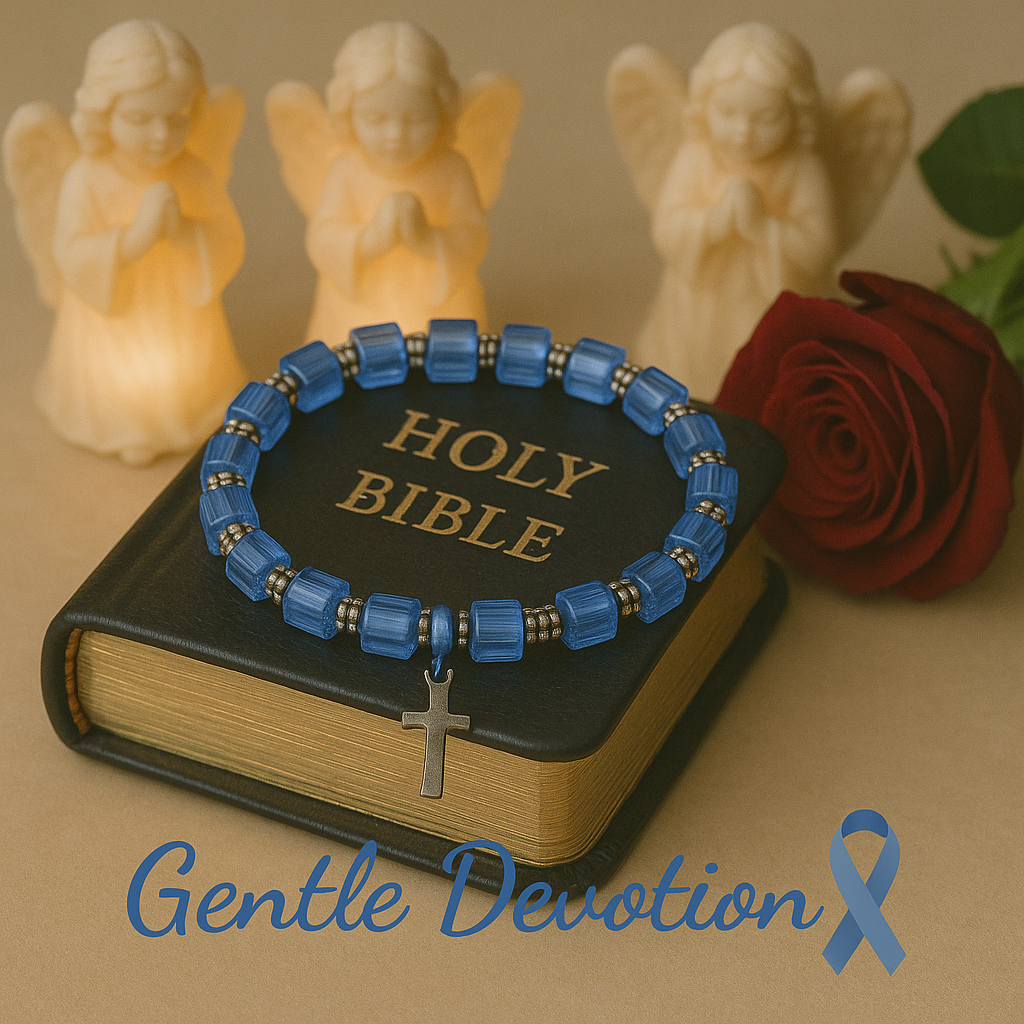 Courage Collection-Custom Cancer Awareness Esophageal cancer-Gentle Devotion Bracelet
