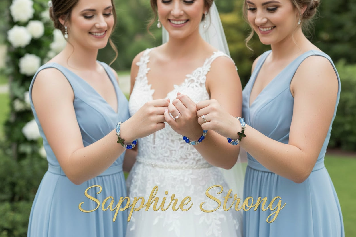 Heavenly Grace-Sapphire Strong- Bracelet