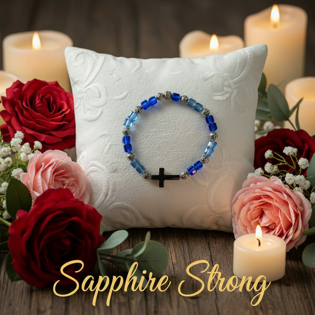 Heavenly Grace-Sapphire Strong- Bracelet