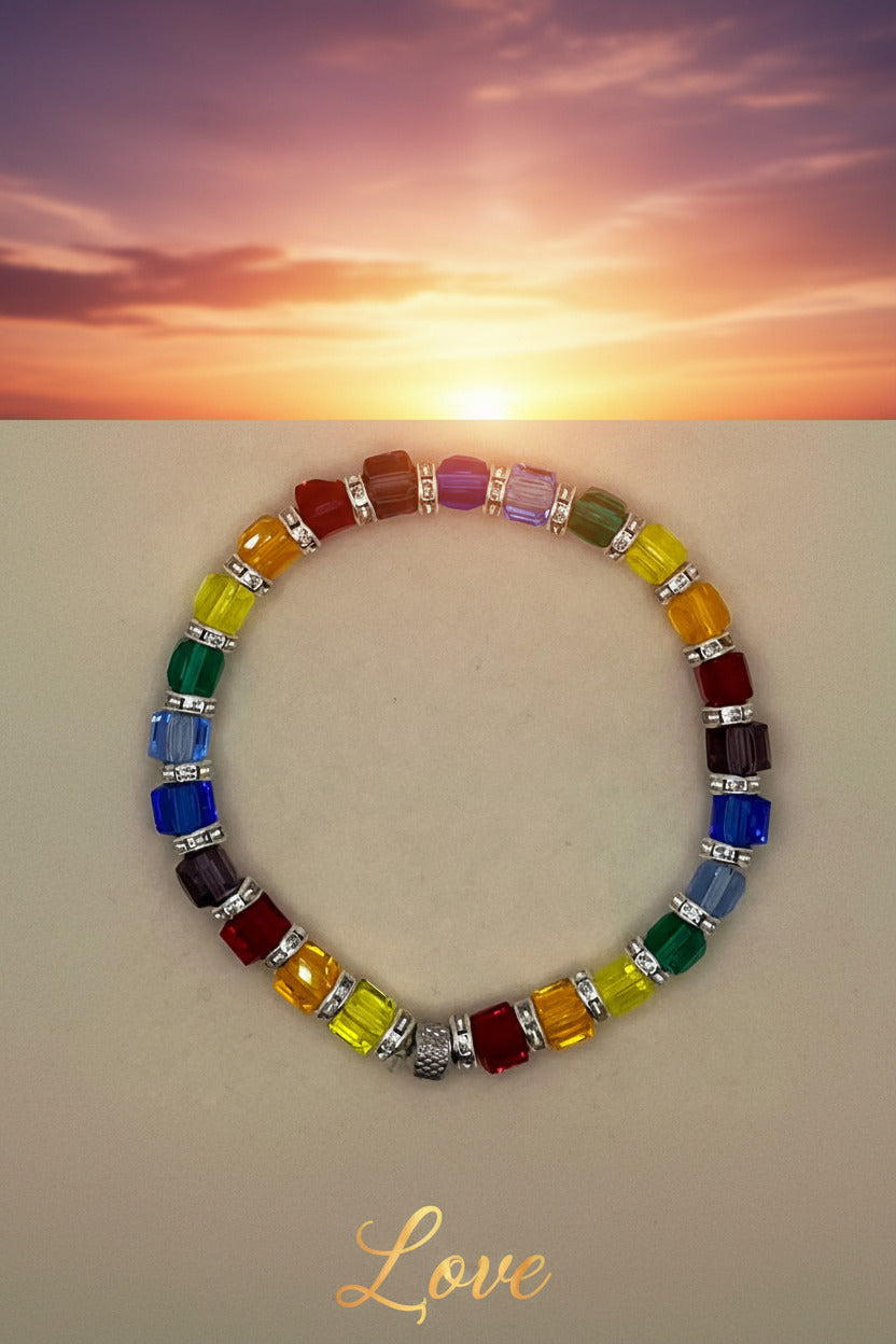 Collections-Unified Spectrum -Love-  Bracelet